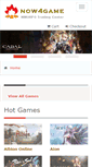 Mobile Screenshot of now4game.com